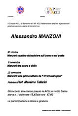 Locandina Alessandro Manzoni
