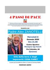 Locandina Padre Alex Zanotelli