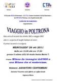 Locandina viaggi in poltrona